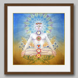 Seven Chakras – High Quality Print of Artwork by Pieter Weltevrede - Home Decorme Decor - Sagar World