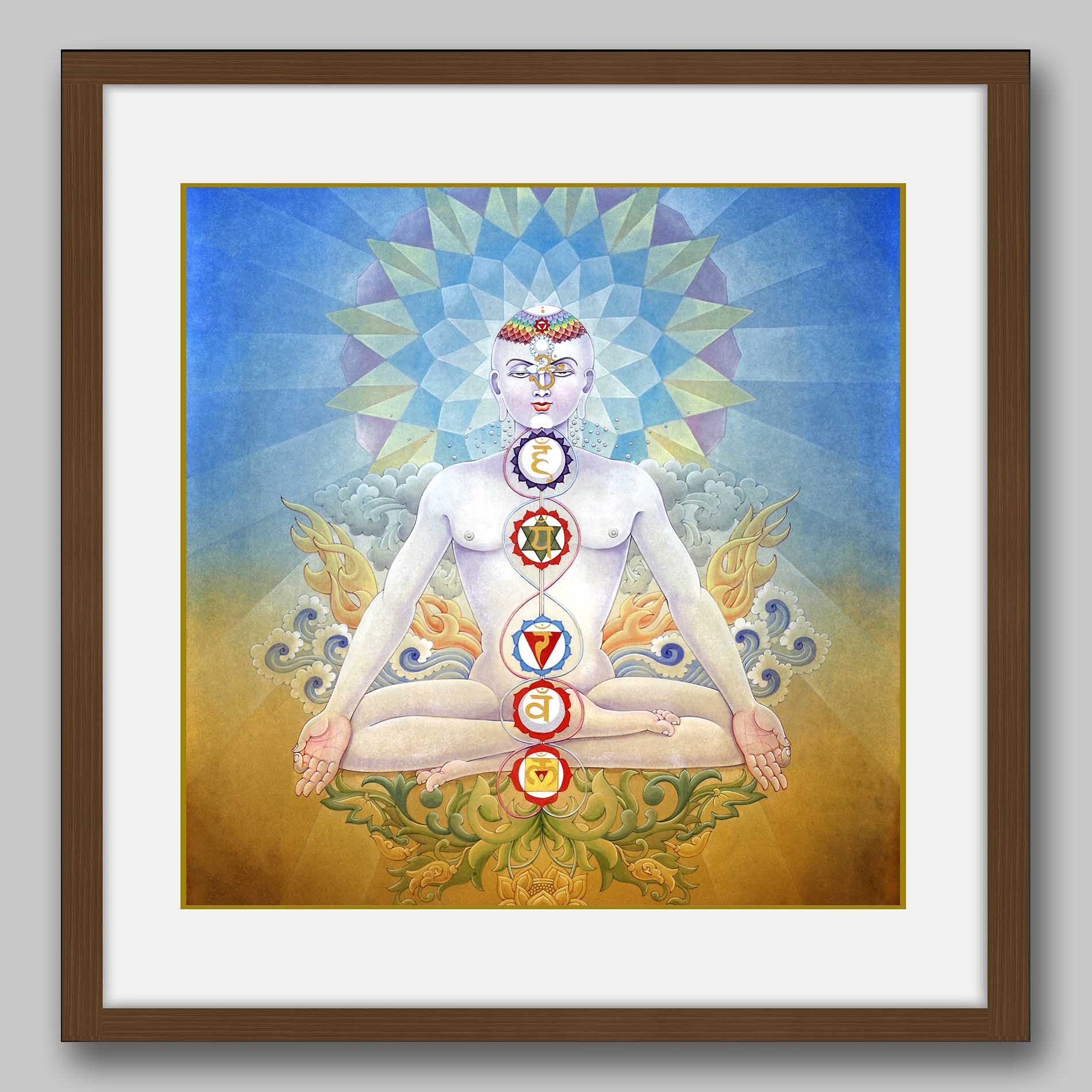 Seven Chakras – High Quality Print of Artwork by Pieter Weltevrede - Home Decorme Decor - Sagar World